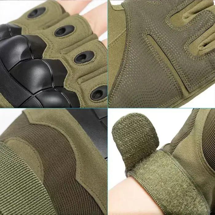 Gants tactiques militaires anti-dérapants écran tactile - Protection complète sport outdoor entraînement