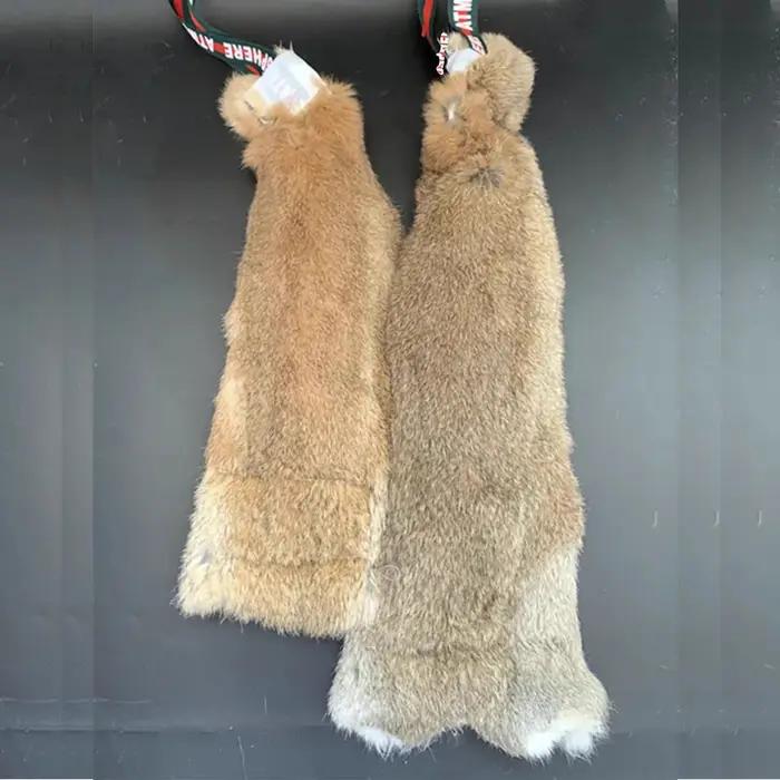 Entraînement pour chien peau de lapin avec aboiement entraînement chiot peau de lapin mordre tissu j
