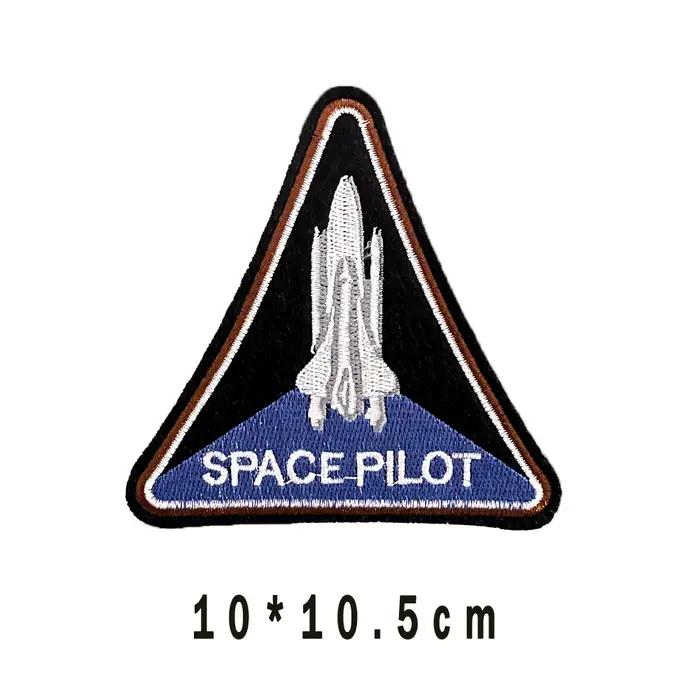 Pilote spatial astronaute Star Fighter combat faucon force aérienne broderie Patch vêtements sac à d