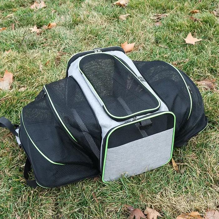Porte-animaux extensible approuvé par la compagnie aérienne pour petits chiens et chats – Sac de voy