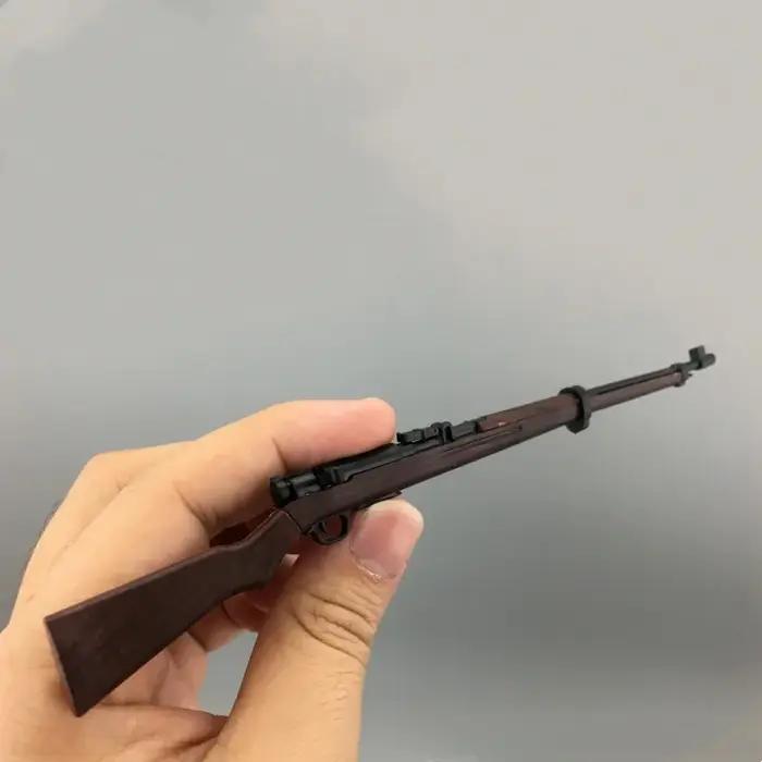 Kit de modèle de fusil à assembler à l'échelle 1/6, accessoires pour soldats