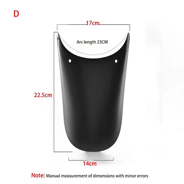 Garde-boue universel pour moto extension de roue arriere avant protection des eclaboussures pour motos occasions speciales