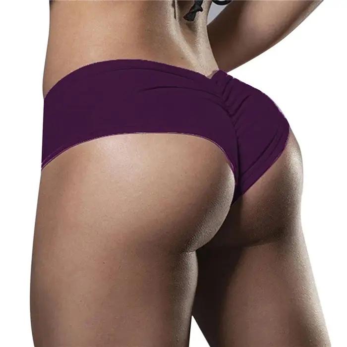 Short de sport taille haute pour femmes