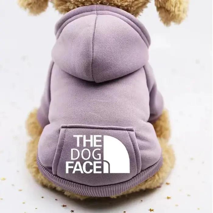 Sweat-shirt à capuche pour chien d'hiver