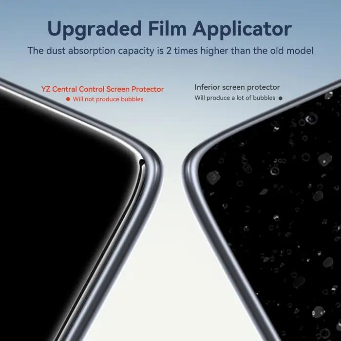 Protecteur d'écran en verre trempé YZ pour Console centrale Tesla modèle 3 Y, Film HD Anti-éblouisse