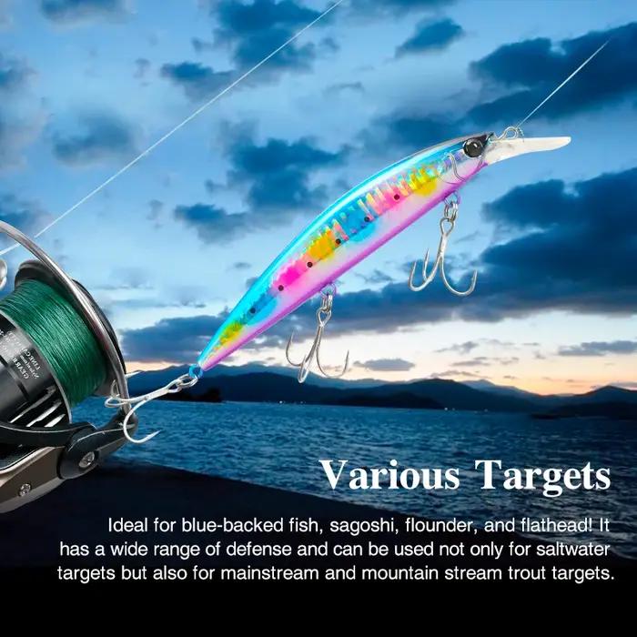 TSURINOYA 110mm 37g vairon coulant Max 80m leurres de pêche longue coulée pêche en mer appât dur art