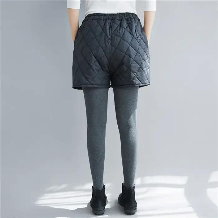 Short noir taille haute pour femme, streetwear décontracté tout assressenti, style coréen, mode épai