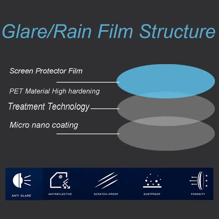 Films Anti-buée imperméables, couverture de rétroviseur extérieur pour Toyota Rav4 2019 2020, protec
