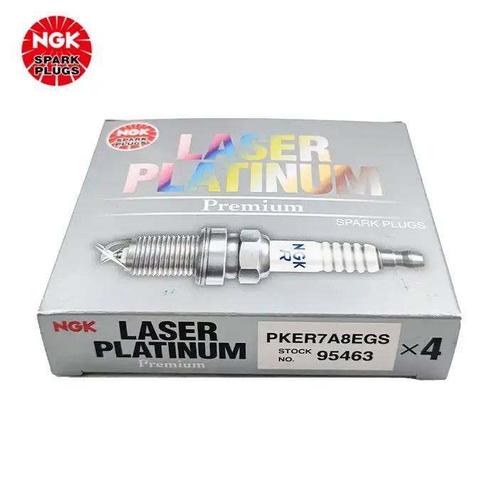 La bougie d'allumage Double platine NGK PKER7A8EGS 95463 convient pour Bora Golf Sagitar POLO Lamand