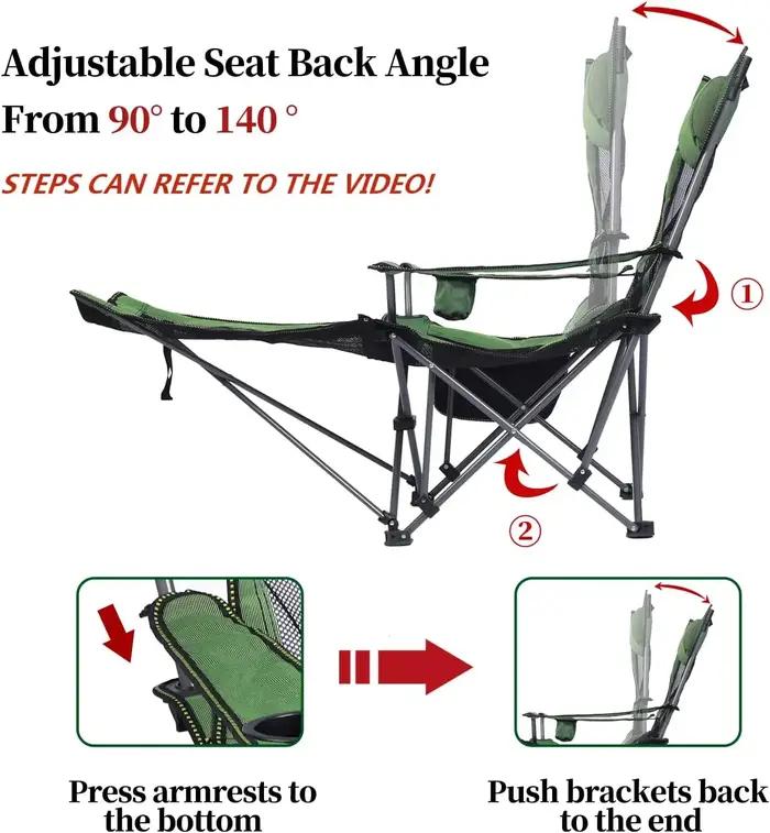 Chaise longue de Camping