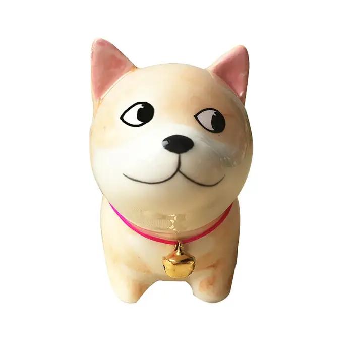 Chien en céramique mignon pour décoration de voiture