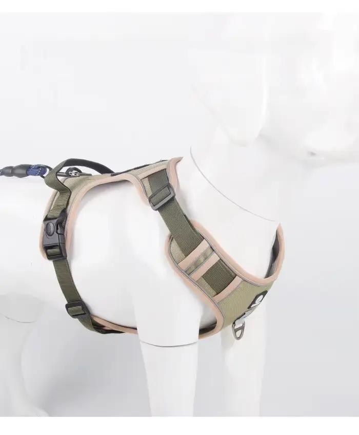 Harnais de selle réfléchissant pour chien
