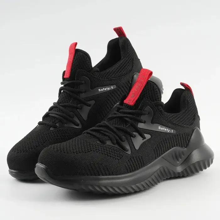 Chaussures de travail de sécurité quatre saisons pour hommes, confortables, respirantes, Anti-impact