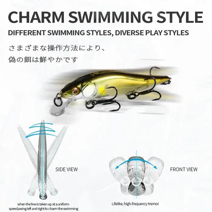 BEARKING 9.8 cm 10g SP plongée 2.1 m professionnel vairon Wobbler leurres de pêche qualité jerkbaits