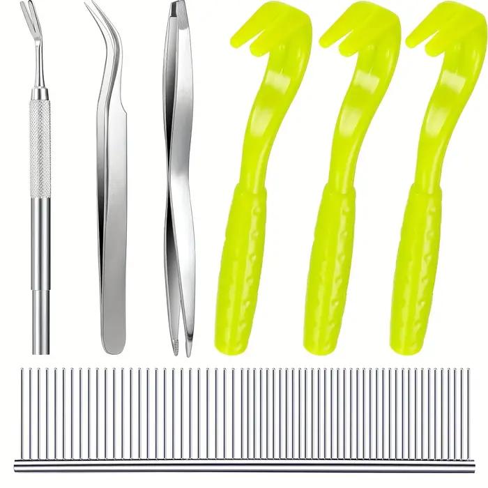 Kit d'outils d'élimination des tiques pour chiens
