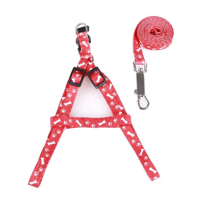Laisse pour petit chien bon marché, laisse pour chiots, ensemble de laisse et harnais pour animaux de compagnie, ensemble de cordes en plomb mignonnes, laisse pour chaton, décoration de choses pour an