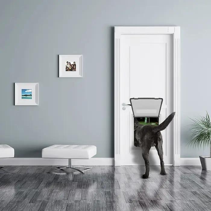 Porte pour chien verrouillable solide