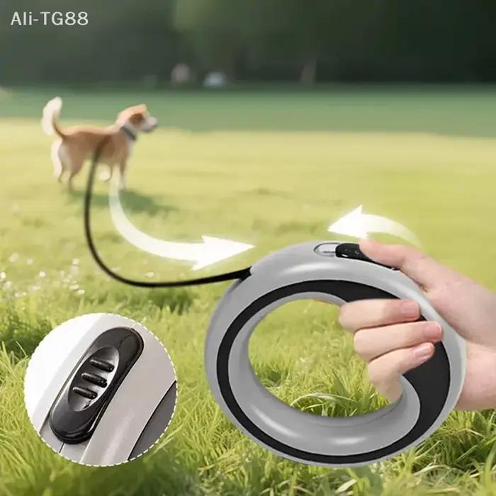 Laisse rétractable automatique pour chien 250 cm/98