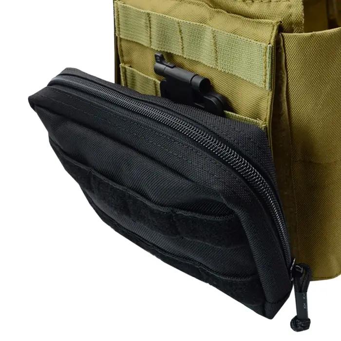 VULPO – plaque de fixation molle tactique, plate-forme d'adaptateur Molle pour fixer la pochette Mol