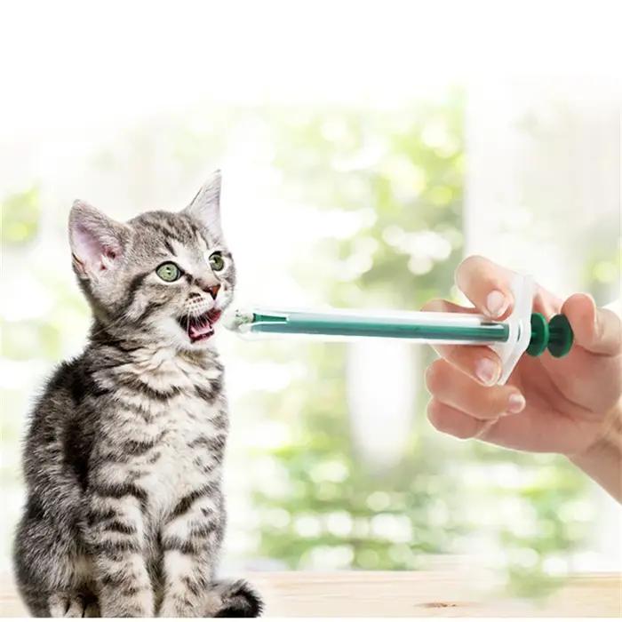 Injecteur de pilules pour animaux de compagnie, 10 pièces, comprimé Oral, Capsule ou liquide, Kit d'outils d'alimentation médicale, seringues pour chats, chiens, petits animaux, vente en gros XB