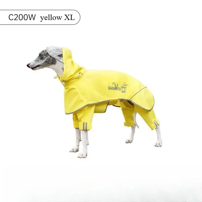 Wakytu Nouvelle Grande Veste de Pluie pour Chien du Royaume-Uni