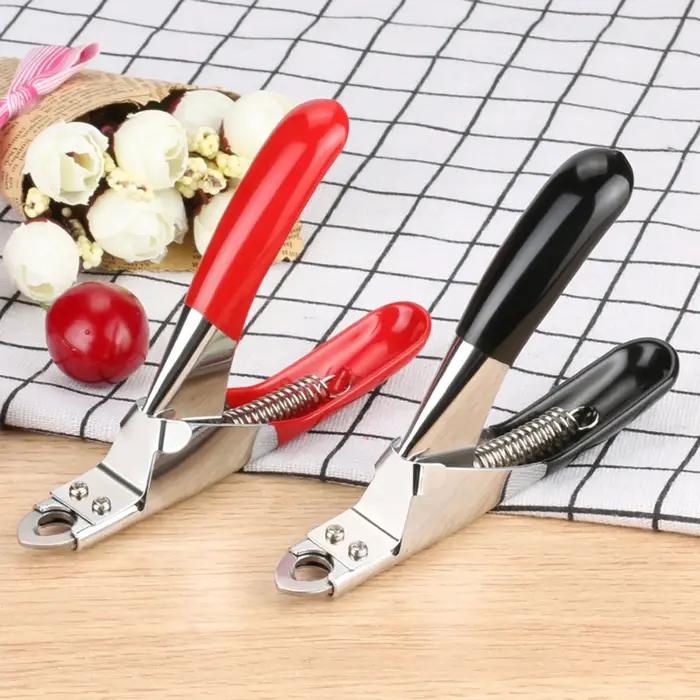 Coupe-griffes en acier inoxydable pour animaux de compagnie