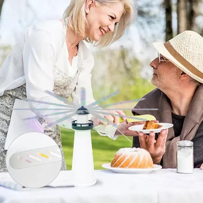 Ventilateurs anti-mouches pour tables