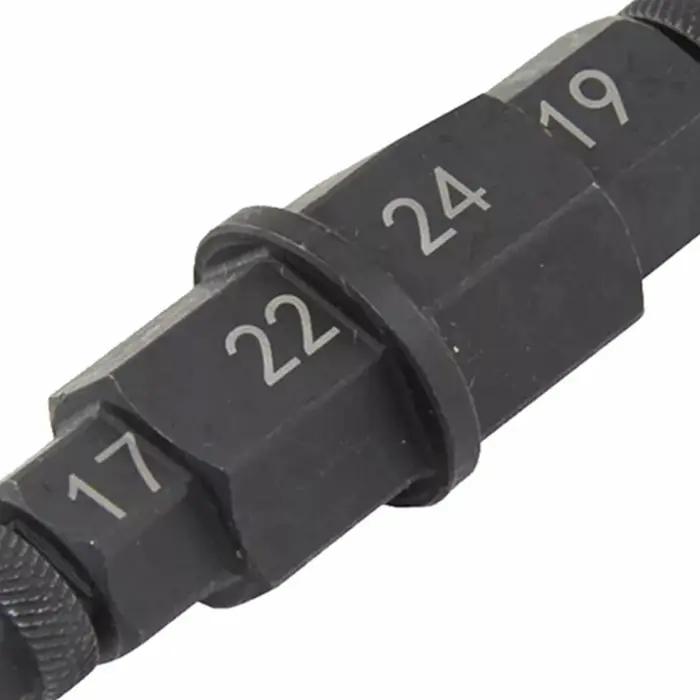 Adaptateur de douille de broche d'appellation hexagonal Allen pour moto, outil de retrait d'opathie,