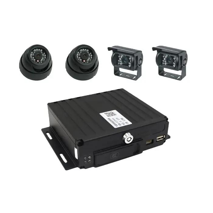Surveillance de caméra vidéo en direct de voiture de Dvr SD Mdvr de 4 canaux pour le camion