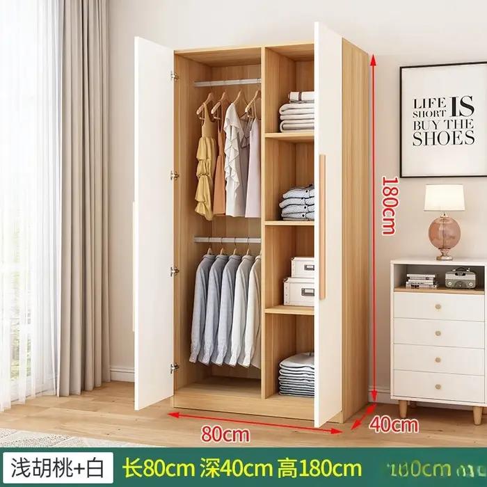 Armoire Simple, rangement de chambre à coucher domestique e ****