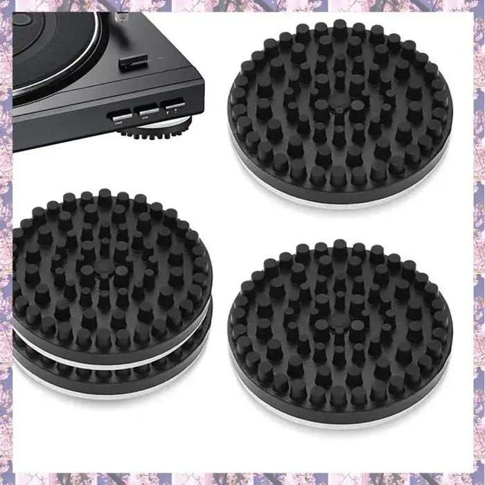 2025 tendance 4 Pack pieds d'isolation support tapis de pied amortisseur pour Audio CD AMP Hifi cais