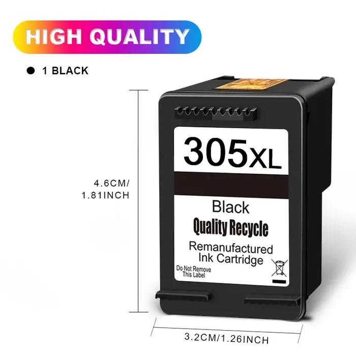 Cartouche 305 XL haute capacité, remplacement pour cartouche d'encre HP 305XL, noir et tricolore, co