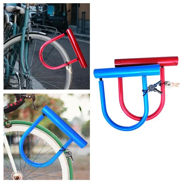 Serrure en U en acier robuste pour vélo, scooter et clôture - Sécurité maximale pour vos déplacements quotidiens et voyages
