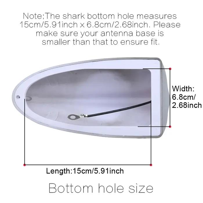 Antenne universelle Super aileron de requin