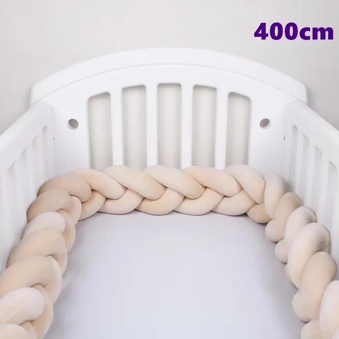  Pare-chocs de lit de bébé tressé à nœud 1M/2M/3M/4M