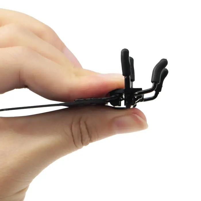 Lunettes de tir Blinders Patchs pour les yeux de tir standard 180 ° Boucliers en verre réglables Occluder Clip Eye