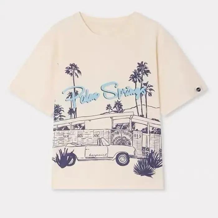 Prévente (expédition en mars) 2026 BP NOUVEAU T-shirt de printemps pour bébés filles, vêtements d'ét