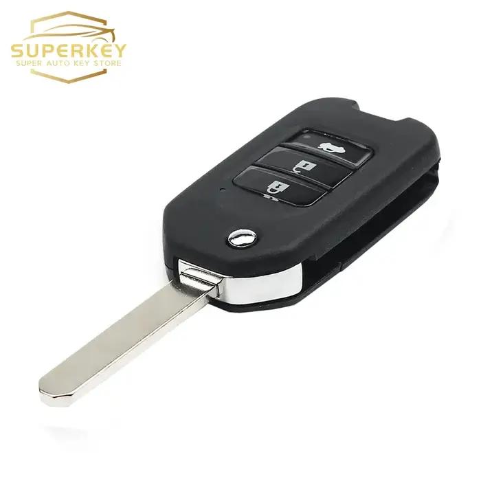 SUPERKEY – clé télécommande à lame A/G, puce ID47 433Mhz, pour Honda Accord Civic City CRV Jazz XR-V