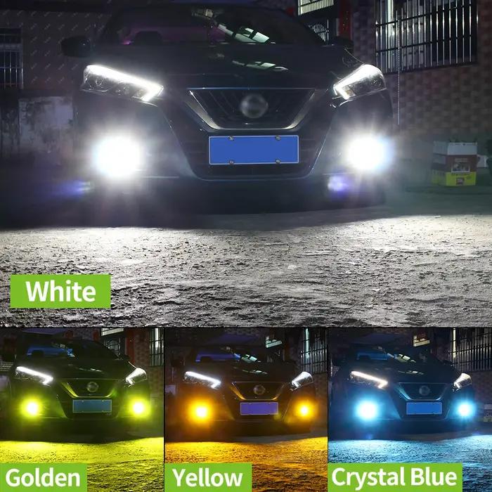 Phares antibrouillard LED pour Mitsubishi L200, accessoires, 2015, 2016, 2017, 2 pièces