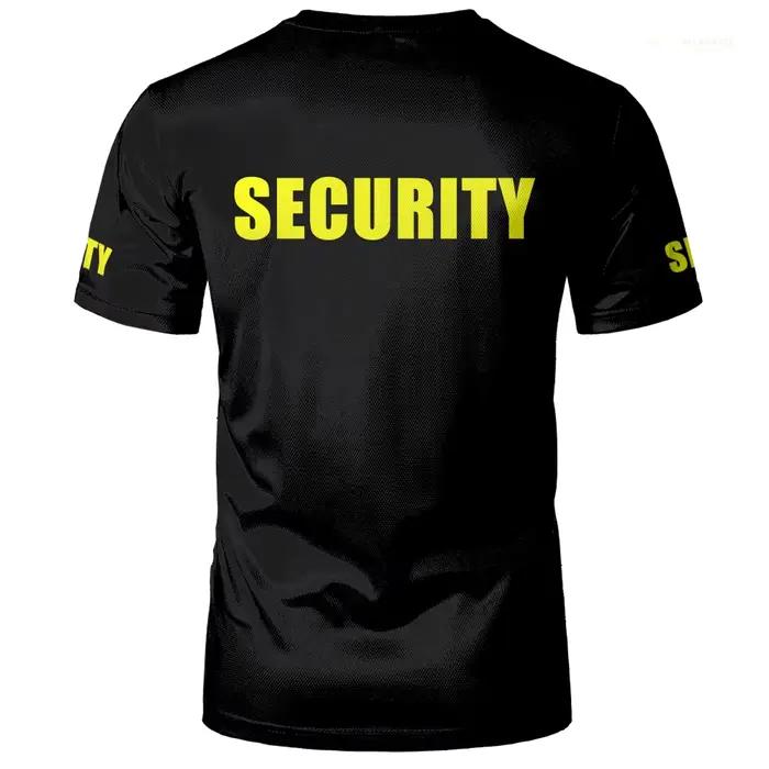 Uniforme de sécurité, vêtements de travail professionnels de garde du corps