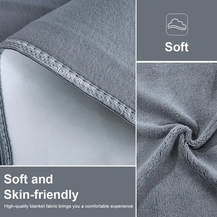 Couverture chauffante électrique avec thermostat automatique, matelas de lit, chauffe-corps double,