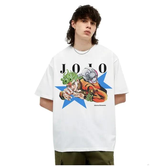 T-shirt Anime Vintage Décontracté en Coton pour Hommes - Polyvalent pour Toutes les Saisons et Occasions Spéciales