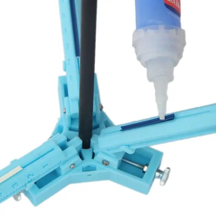 Outils de tir à l'arc plumes flèche Fletching Jig bâton