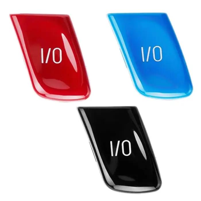 Couvercle de bouton de commande de volant de voiture ABS, couvercle de bouton d'e/s adapté à la BMW