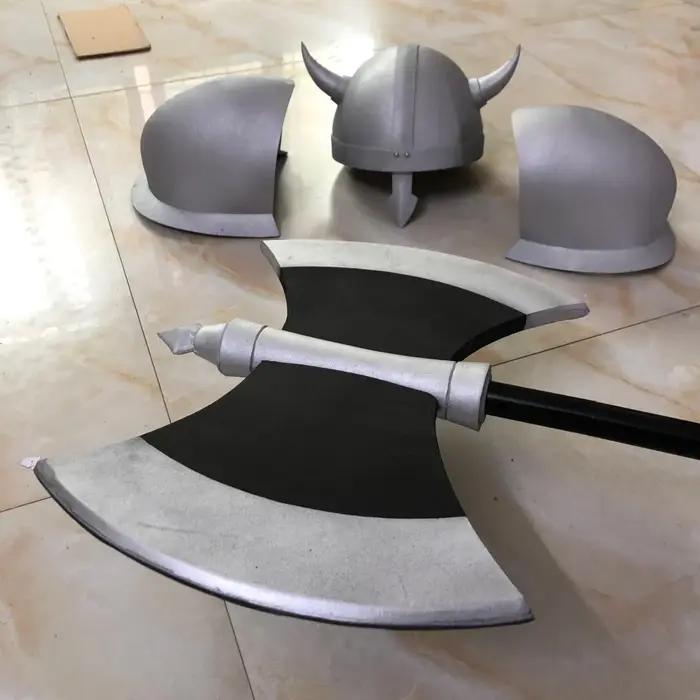 Accessoires cosplay Eisen Frieren: Beyond Journey's End pour homme et femme occa sions spéciales modèles hache arme casque épaule armure