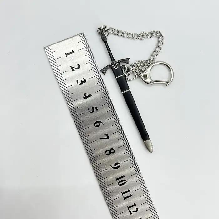 9cm Dark Sister Sword Visenya Targaryen Jeu GOT of Thrones American Drama Peripherals 1:12 Métal Arme Porte-clés Jouet Garçon Artisanat Dropshipping Vente en gros Offre Spéciale Cadeaux Nouvelle Arriv