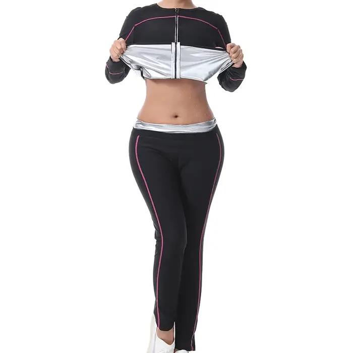 Vêtements de fitness brûle-graisses et stimulant la transpiration, combinaison de sauna pour la cour