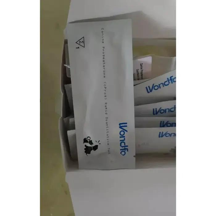 Nouveau Wondfo Finecare vétérinaire d'élevage canin chien Animal Cprog progesterone FCV Ag FPV