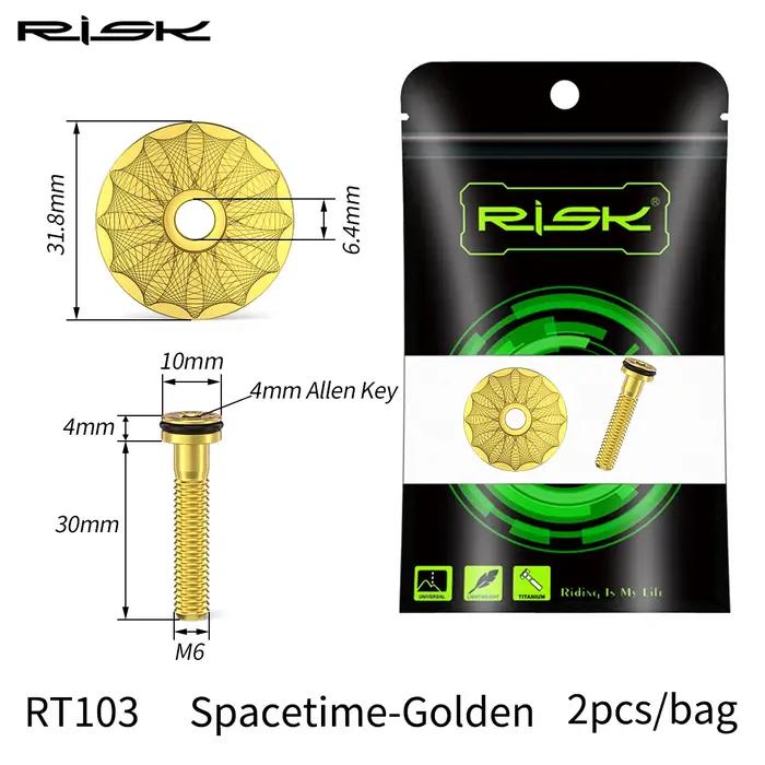 1 ensemble risque 1 1/8 "/ 28.6mm vélo de route de montagne casque capuchon de tige supérieure et vis de boulon