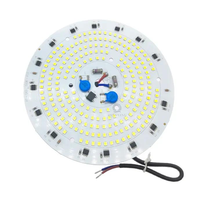 Panneau de lampe haute baie super lumineux, AC 220V, 80W, 100W, 150W, 200W, pleine puissance SMD2835